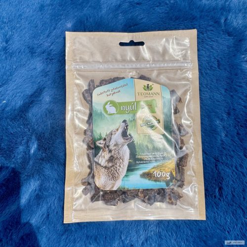 Nyúlhús tréning snack mini, 100g, Teomann